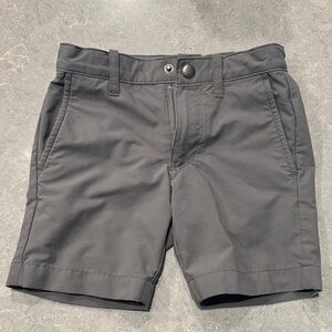 Boys Casual Gray Performance Shorts